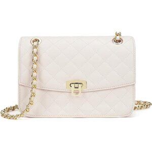 Quilted Crossbody Bags For Women, Beige